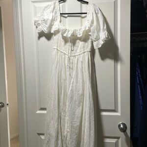 Feminine Long Sundress Off Shoulder/On Shoulder
